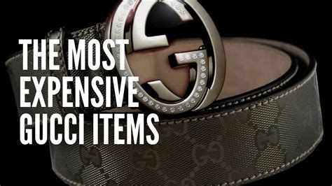 most valuable gucci items